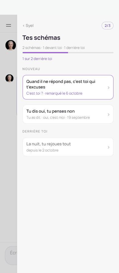 Une situation qui revient, dans l’app